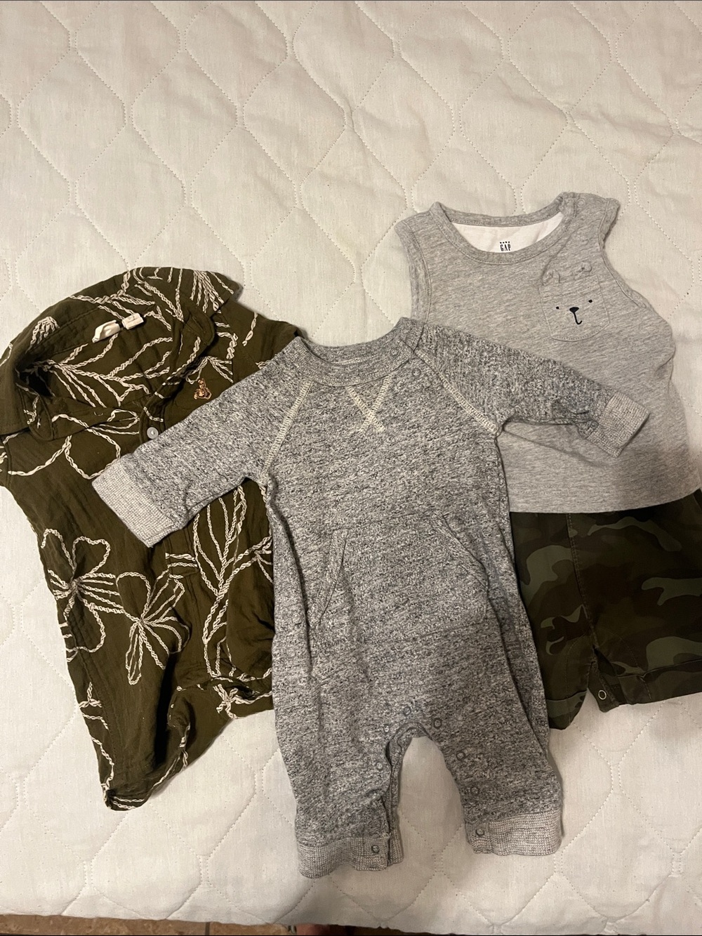 Bundle of 3 Baby Gap boy outfits